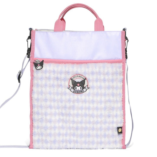 Stitcheese Kuromi Cotton Candy Shoulder Bag (Blue)