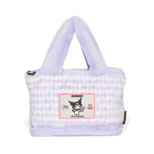 Stitcheese Kuromi Cotton Candy Tote (Purple)