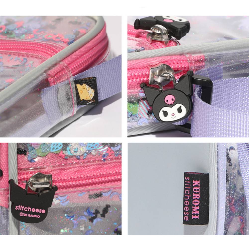 Stitcheese Sanrio Double Twinkle Phone Bag (Purple)