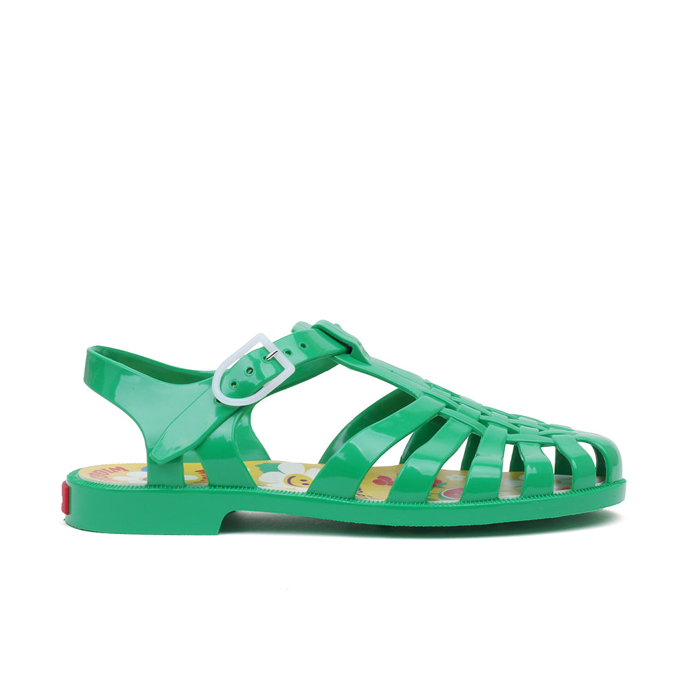 Meduse x Wiggle Wiggle Adult Sandals (Green)