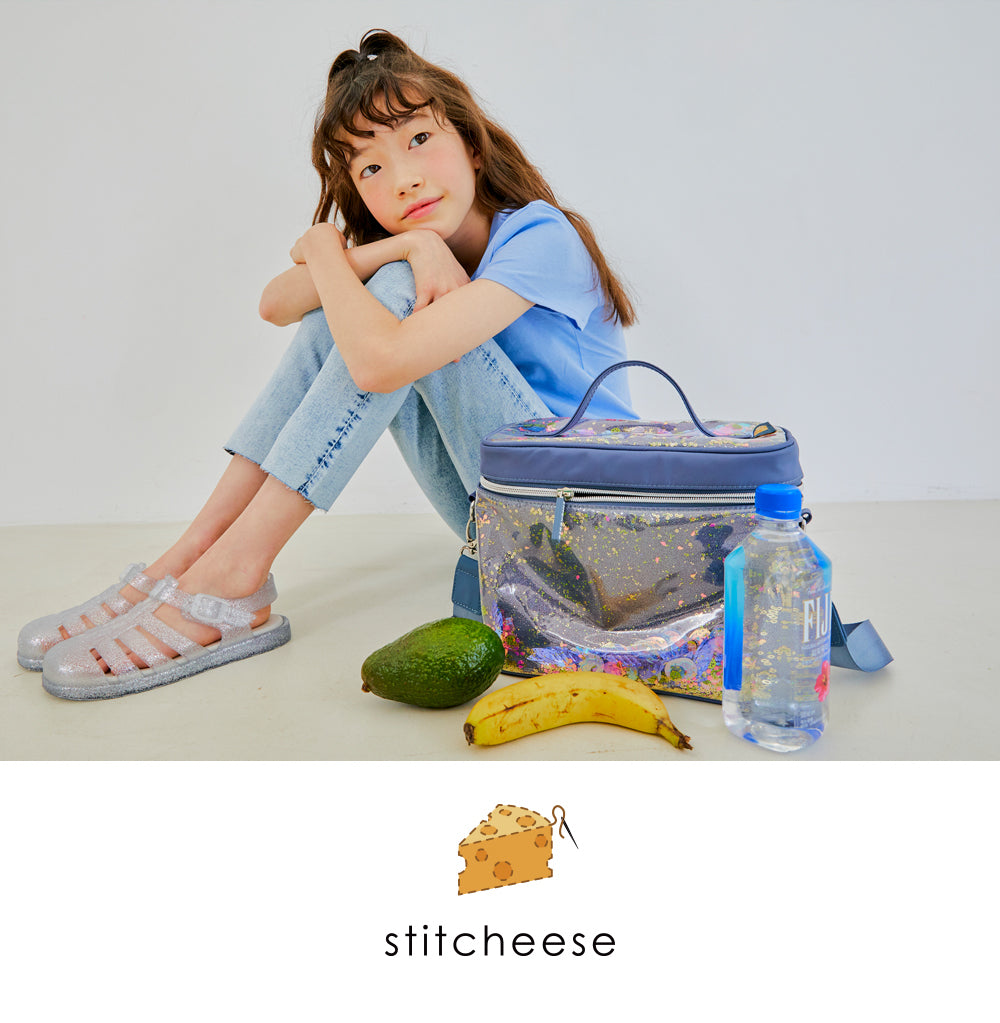 Stitcheese Double Twinkle Lunch Bag (Midnight Grey)